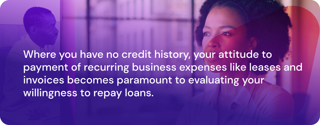 What can i do as a business owner with no credit history Advancly b2b debt credit funding business loans